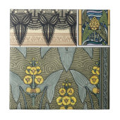  kunstbloemen tegeltje (Voorkant)