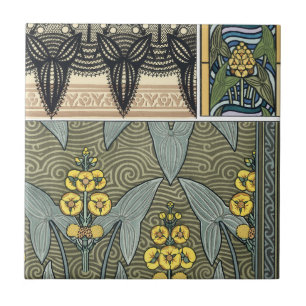  kunstbloemen tegeltje