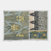  kunstbloemen theedoek (Horizontaal)