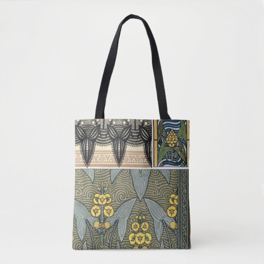  kunstbloemen tote bag (Voorkant)