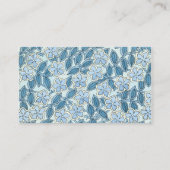  kunstbloemen visitekaartje (Achterkant)