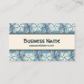  kunstbloemen visitekaartje (Voorkant)