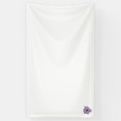 kunstbloemontwerp Vinylbanner Spandoek (Verticaal)