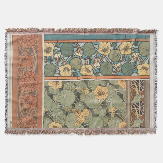 kunstbloemschroef Nasturtium Deken (Voorkant)