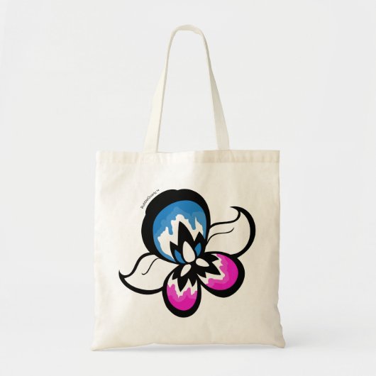Kunstbloemzak Tote Bag (Voorkant)