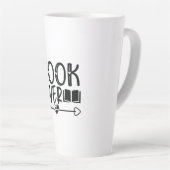 Kunstboek lezen Lover Latte Mok (Rechterhoek)