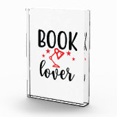 Kunstboek Liefhebber Lezen Fotoblokken (Rechts)