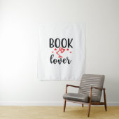 Kunstboek Liefhebber Lezen Wandkleed (In situ)