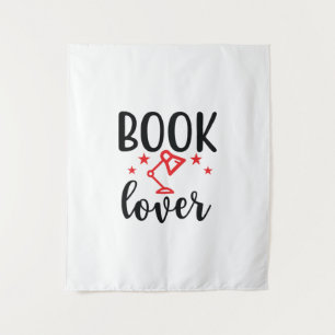 Kunstboek Liefhebber Lezen Wandkleed