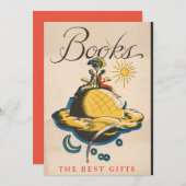 kunstboek liefhebbers geschenken gevouwen Kaart (Voorkant / Achterkant)