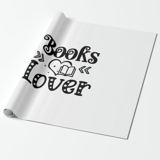 Kunstboeken lezen cadeaupapier (Uitgerold)