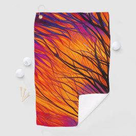 Kunstboom takken golfhanddoek