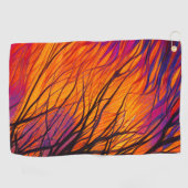 Kunstboom takken golfhanddoek (Horizontaal)