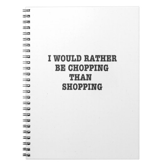 Kunstboomchirurg Kettingzaag cadeau. Notitieboek (Voorkant)