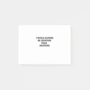 Kunstboomchirurg Kettingzaag cadeau. Post-it® Notes