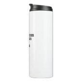 Kunstboomchirurg Kettingzaag cadeau. Thermosbeker (Geroteerd rechts)