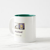 Kunstboomsongbook, mok voor dubbelzijdige koffie (Voorkant links)