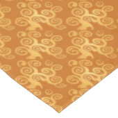 Kunstboomstructuur nouveau stylish swirling tak tafelkleed (Gekanteld)