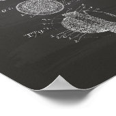 Kunstbord voor binnenhonkbal 1925 poster (Hoek)