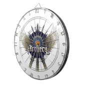 Kunstbord voor boogschieten dartbord (Voorkant Rechts)