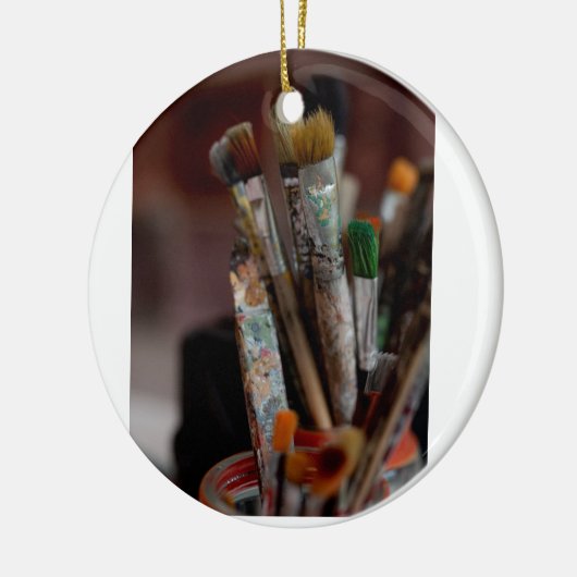 Kunstborstels Keramisch Ornament (Links)