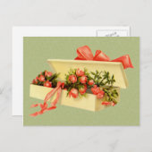 kunstbox van het Briefkaart van Rozen (Voorkant / Achterkant)