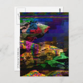 KunstBriefkaart "UV Bronze Age" Briefkaart (Voorkant / Achterkant)