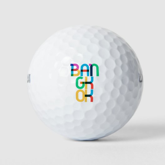 Kunstbrieven voor Pop uit Nieuw-Zeeland Golfballen (Voorkant)