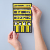 Kunstbulletin Flyer (Hand)