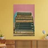 Kunstcadeau lezen canvas afdruk (Insitu (Woonkamer))