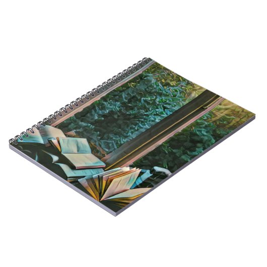 Kunstcadeau lezen notitieboek (Linkerzijde)