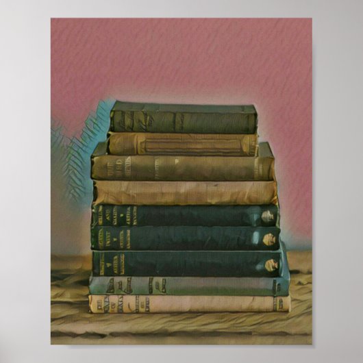 Kunstcadeau lezen poster (Voorkant)