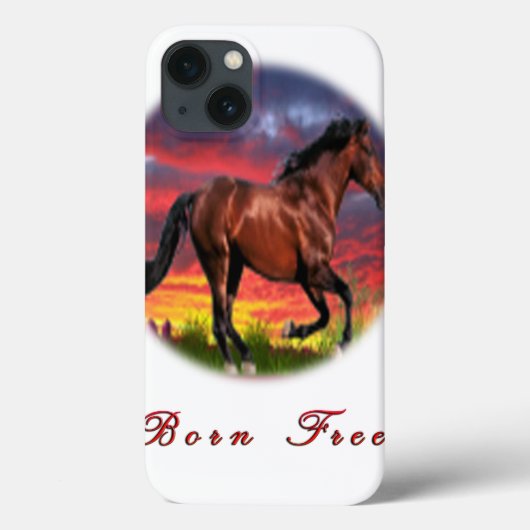 Kunstcadeaus met paarden Case-Mate iPhone case (Achterkant)