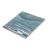 Kunstcadeaus voor Zee en oceaanschilders opgeroerd Tegeltje (Zijkant)