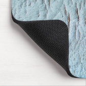 Kunstcanvas blauwe textuur muismat (Hoek)