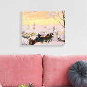 Kunstcanvasafdruk "Pancake Week" Canvas Afdruk (Insitu (Woonkamer))