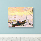 Kunstcanvasafdruk "Pancake Week" Canvas Afdruk (Insitu (Houten vloer))