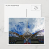 kunstcentrum wolken briefkaart (Voorkant / Achterkant)