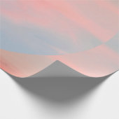 Kunstcollage met een mooie hemelzon cadeaupapier (Hoek)