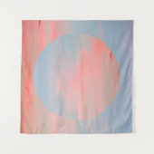 Kunstcollage met een mooie hemelzon wandkleed (Voorkant (horizontaal))