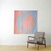 Kunstcollage met een mooie hemelzon wandkleed (In Situ (horizontaal))