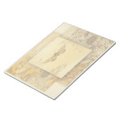 Kunstcollage voor zonnebloemen en vlinderbloemigen notitieblok (Schuin)