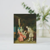 Kunstcritici, 1878 briefkaart (Staand voorkant)