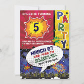 Kunstdag Pop komiek Kaart (Voorkant)