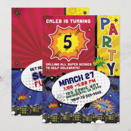 Kunstdag Pop komiek Kaart