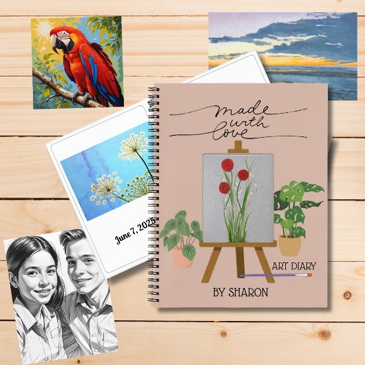 KUNSTDAGBOEK NOTITIEBOEK