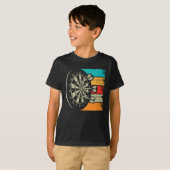 kunstdartboard Bullseye Arrow Dart Lovers T-shirt (Voorkant volledig)