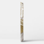 Kunstdebloem. Bloed gouden lijnkunst. Case-Mate iPhone Case (Achterkant / Links)