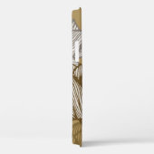 Kunstdebloem. Bloed gouden lijnkunst. Case-Mate iPhone Case (Achterkant / Rechts)