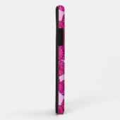 Kunstdebloem - magenta op roze Case-Mate iPhone case (Achterkant/rechts)
